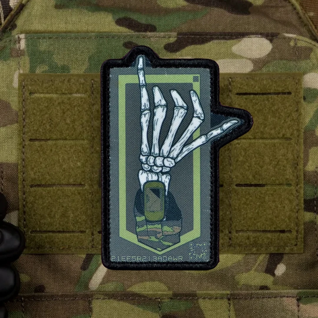 Parche táctico de gancho y bucle Jumbo, pegatinas de moral impresas en vivo para accesorios decorativos en ropa y mochilas - imagen 5