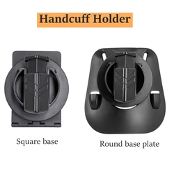 CLUSGO-funda abierta para esposas, funda para grilletes, Clip para cinturón de liberación rápida, soporte para esposas, accesorios de caza