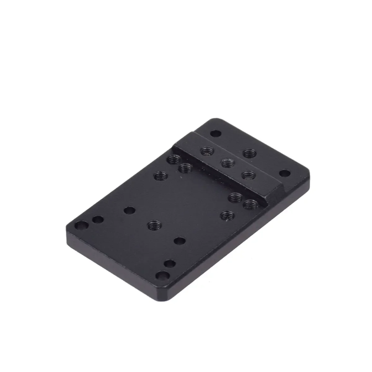 Placa de montaje Universal para mira Glock, pistola táctica de caza, Base óptica de alcance de punto rojo para adaptador MROS de pistola Glock 17 19 - imagen 5