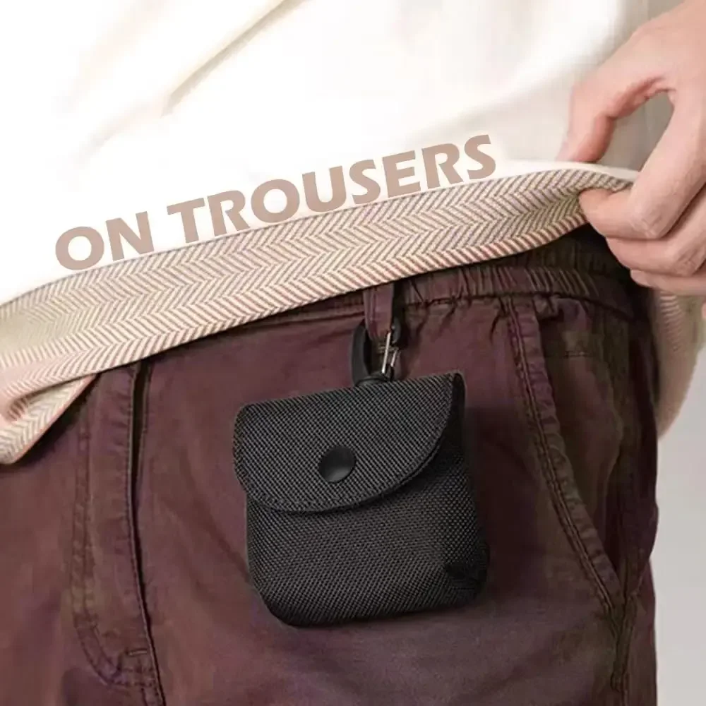 Mini mochila de viaje para acampar, bolsa de herramientas para exteriores, almacenamiento de cambio de llaves portátil, monederos con mosquetón - imagen 2