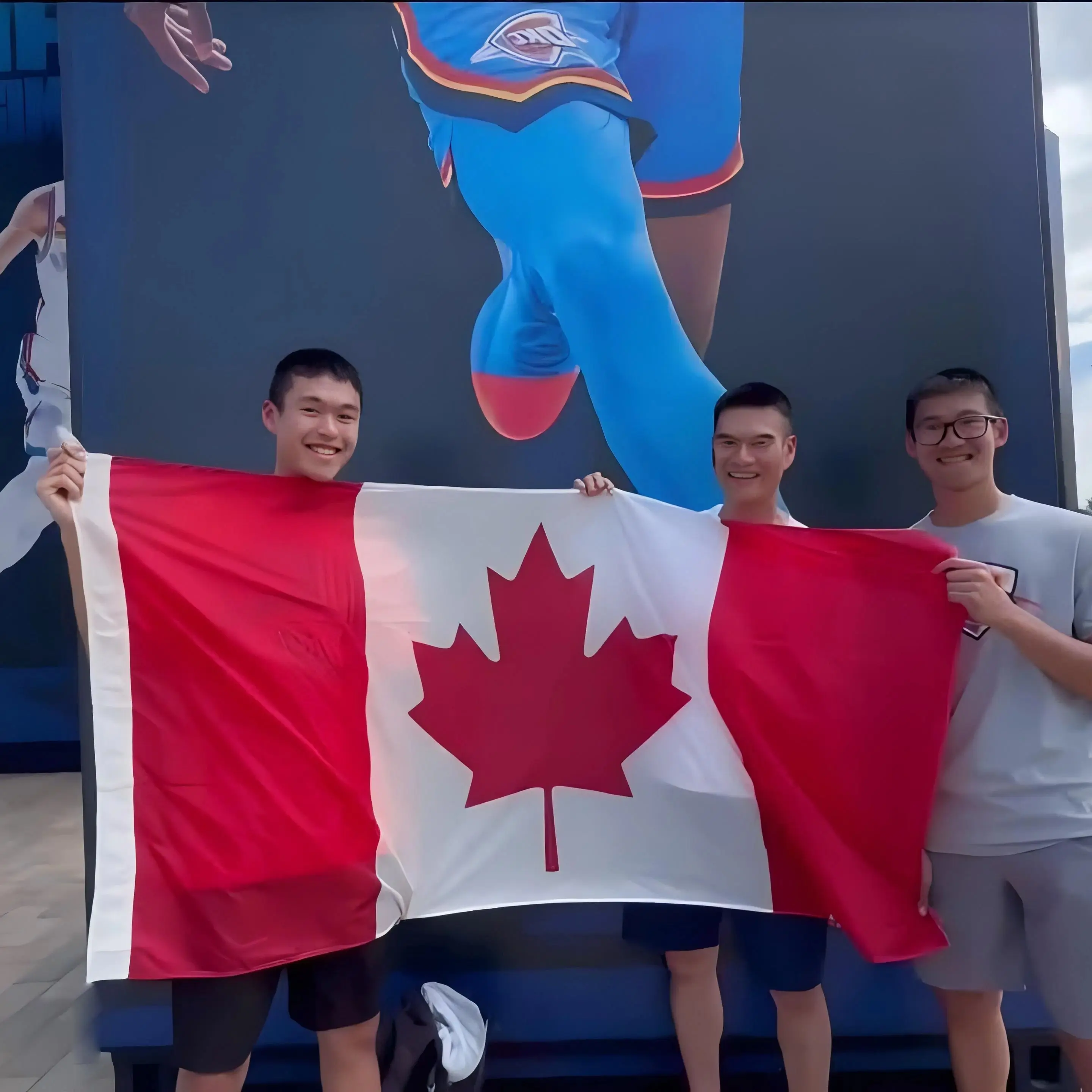 XIANGYING gran bandera canadiense 90*150cm poliéster colgante 3x5 pies bandera nacional de Canadá