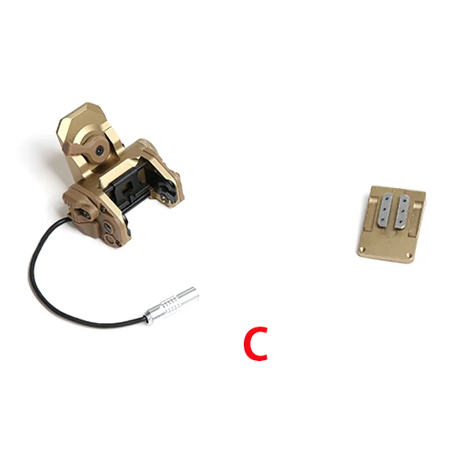 FMA Sports funcional GSGM NVG montaje DE casco TB1301 BK/DE - imagen 3