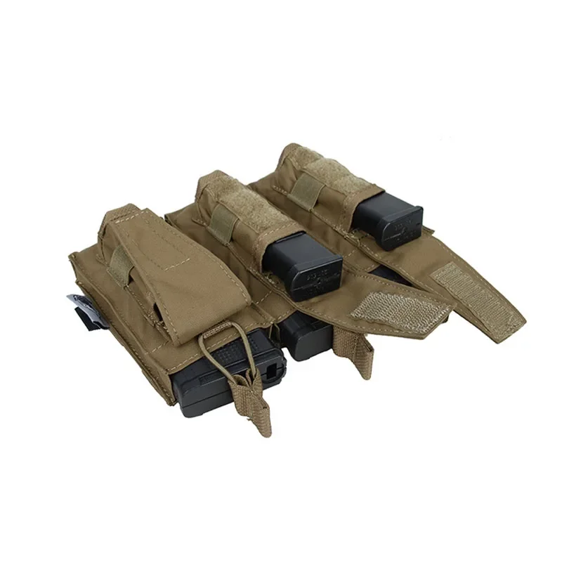 TMC NUEVO Molle Triple Kangaroo 5.56 M4 MAG Bolsa para chaleco táctico Panel frontal - imagen 3