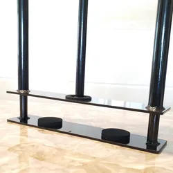 Máquina de ejercicio para antebrazos ajustable con agarre metálico