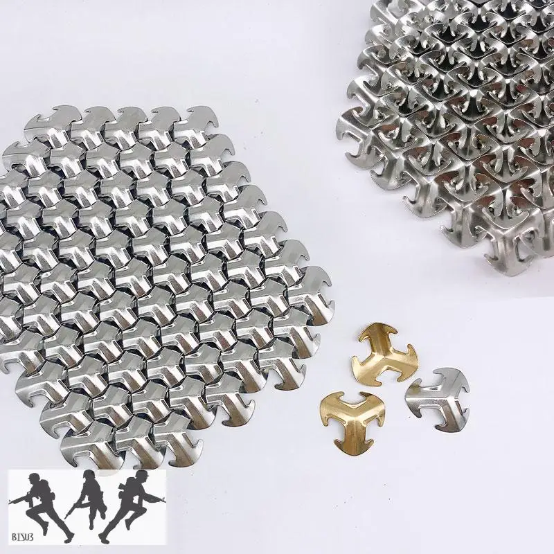 100 Uds. Pieza de armadura, pieza de corbata, armadura de estilo chino, accesorios caseros DIY - imagen 3