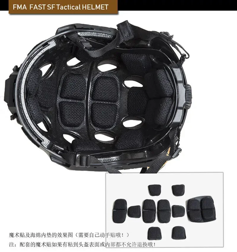 FMA casco SF perforado para exteriores casco protector casco de seguridad anticaída casco de montar grande TB1462 - imagen 2