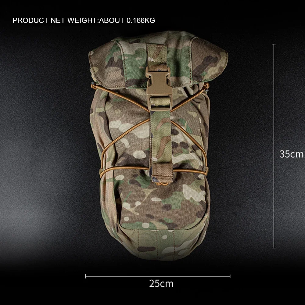 Bolsa táctica GP MOLLE, bolsa de reciclaje de artículos diversos para caza, bolsa de utilidad de viaje para deportes al aire libre, equipo de Paintball Airsoft - imagen 2