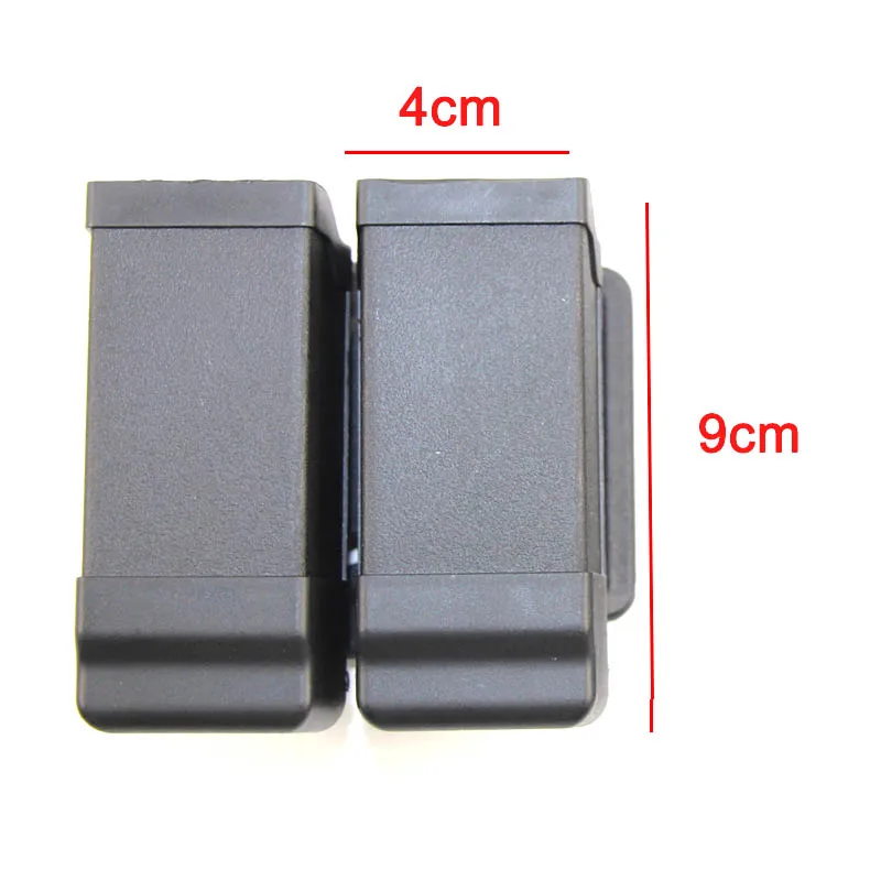 Bolsa táctica doble para revista Mag para G17 19 Beretta M92 Sig USP calibre 9mm.45 Bullet mags Clip funda para revista - imagen 3
