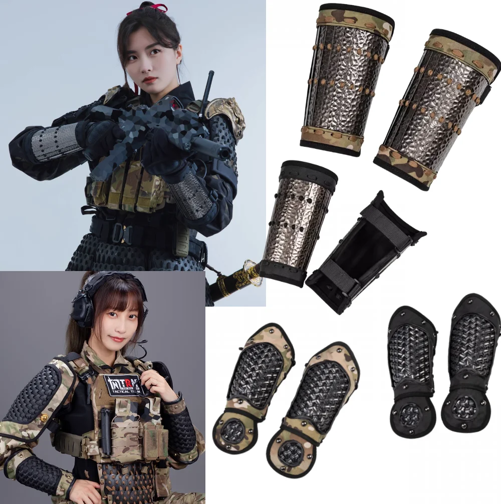 Armadura táctica con patrón de martillo, protector de brazo forjado, protector de muñeca, armadura de mano, armadura de madera, protector de bloqueo, protector de brazo, protector de muñeca