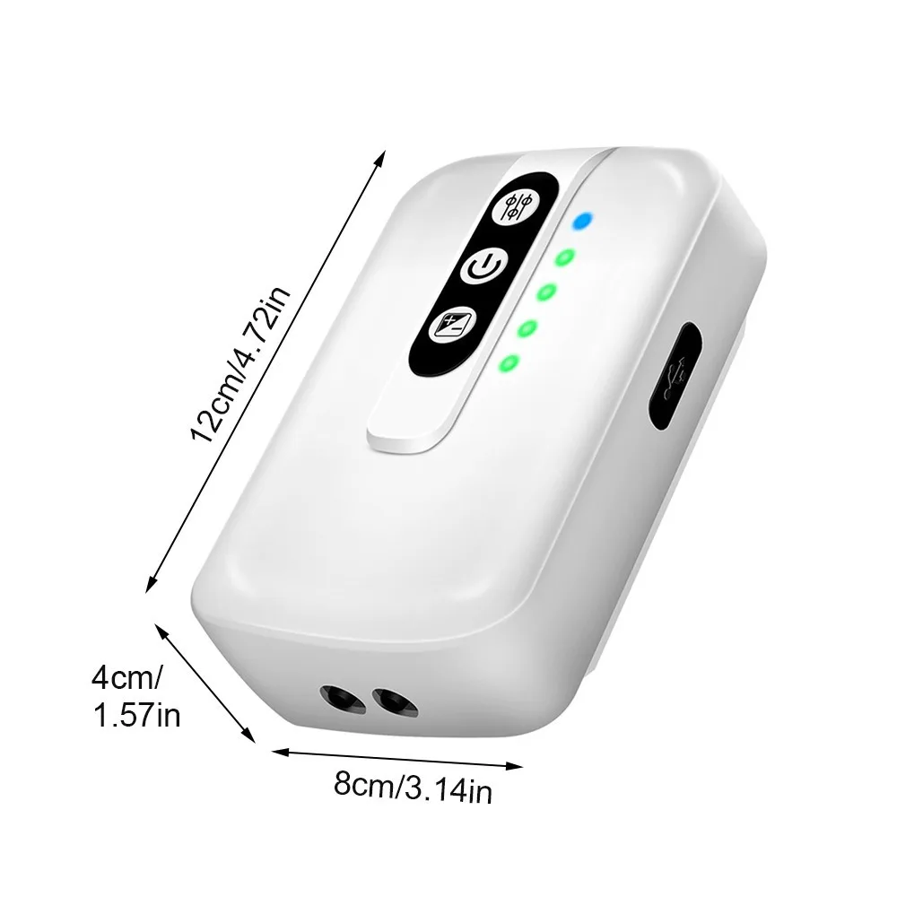 Bomba de oxígeno para pesca, oxigenador de pesca portátil recargable por USB, aireador de pesca silencioso, burbujeador de peces, bomba de aire para acuario - imagen 5
