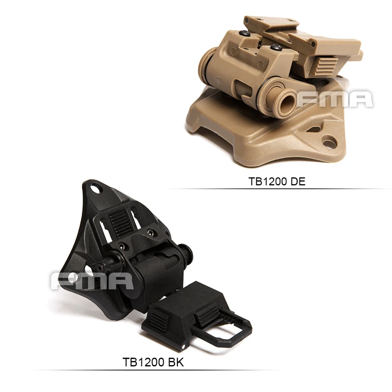 FMA L4G19 Montura NVG para casco táctico – Plástico simulado - imagen 2