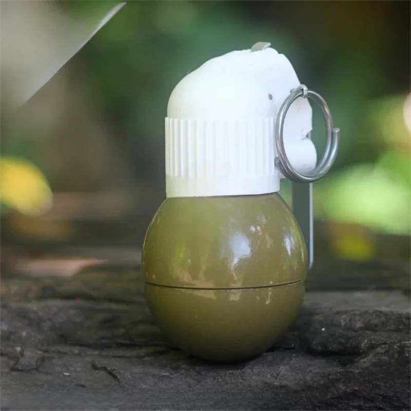 Modelo de granada RGN de metal CNC, accesorio táctico estático no funcional, pieza de juego de películas, artículo artesanal, regalo de cumpleaños