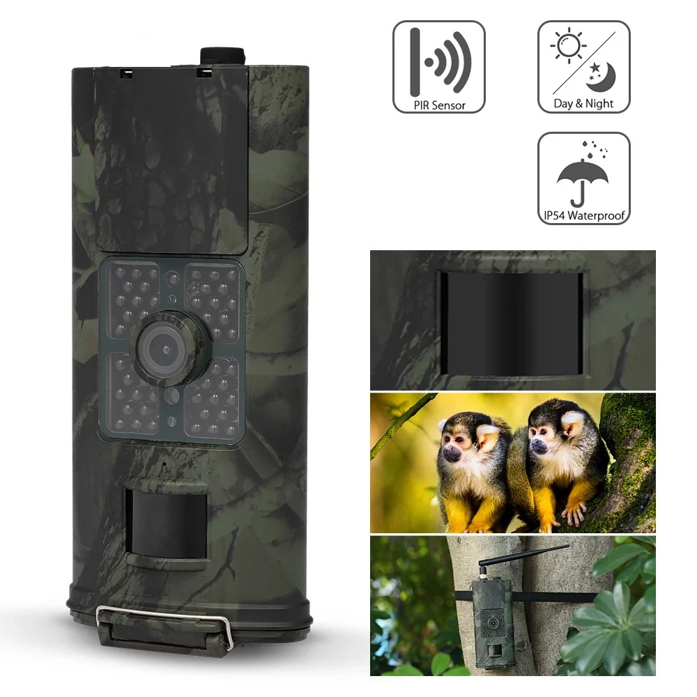 Cámara de Vida Silvestre para exteriores, videocámara HD de 2,7 K, 24MP, bajo brillo, 940NM, visión nocturna, activación por movimiento, impermeable IP66, para jardín - imagen 3