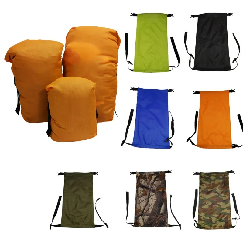 Bolsa impermeable para exteriores, paquete de 5L, 8L, 11L, bolsa de compresión de gran capacidad, bolsa de transporte de almacenamiento ligera portátil - imagen 2