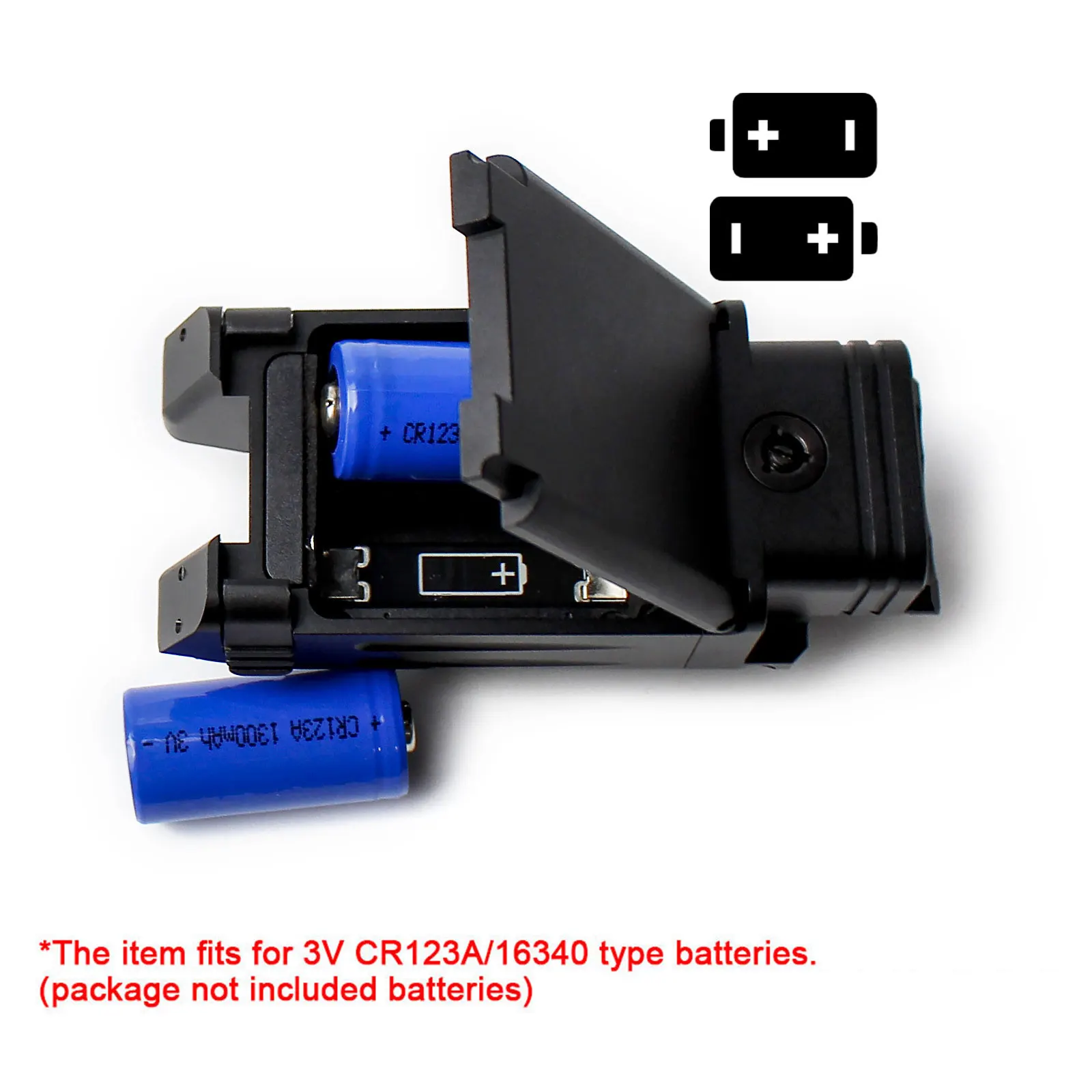 DBAL-PL táctico LED + linterna IR, rojo + IR La-ser, luz de arma constante, luz de explorador, para SOTAC-GEAR de riel Picatinny de 20mm - imagen 4