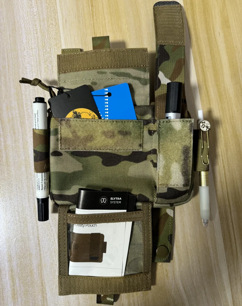 Bolsa táctica Super Admin, bolsa táctica Compatible con MOLLE, almacenamiento de equipo de administración, bolsa exterior resistente para chaleco táctico - imagen 5