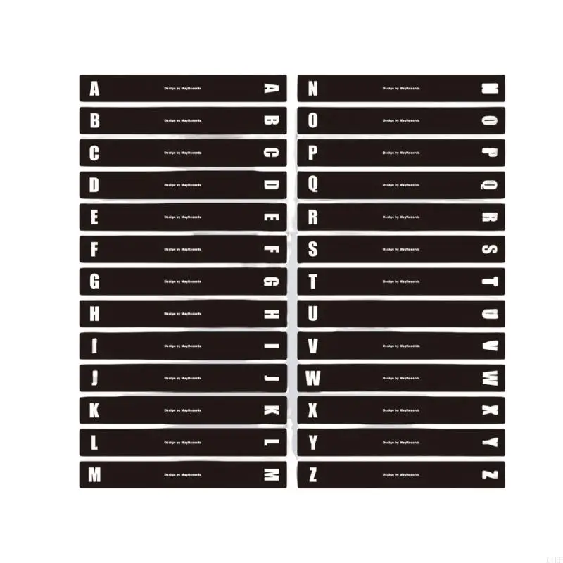 Tarjetas índice PP para catalogar vinilos - imagen 3