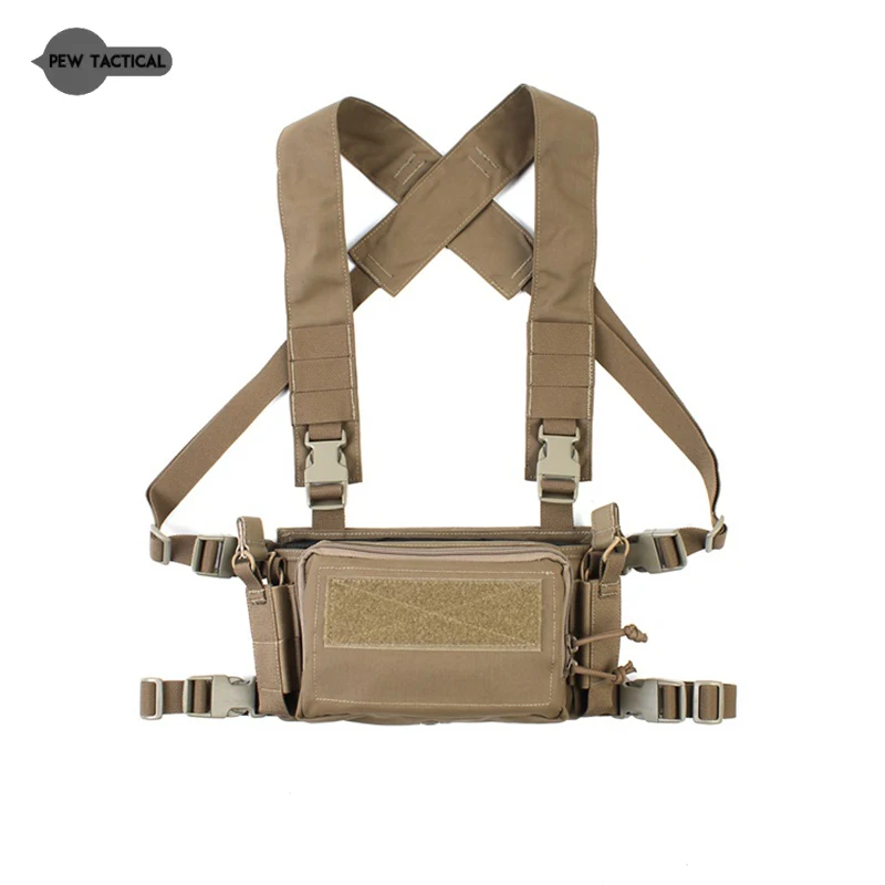 Pew táctico Molle caza D3CRM 2,0 aparejo de pecho táctico Haley estilo estratégico Airsoft aparejo de pecho ligero CR03