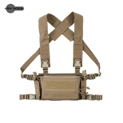Pew táctico Molle caza D3CRM 2,0 aparejo de pecho táctico Haley estilo estratégico Airsoft aparejo de pecho ligero CR03