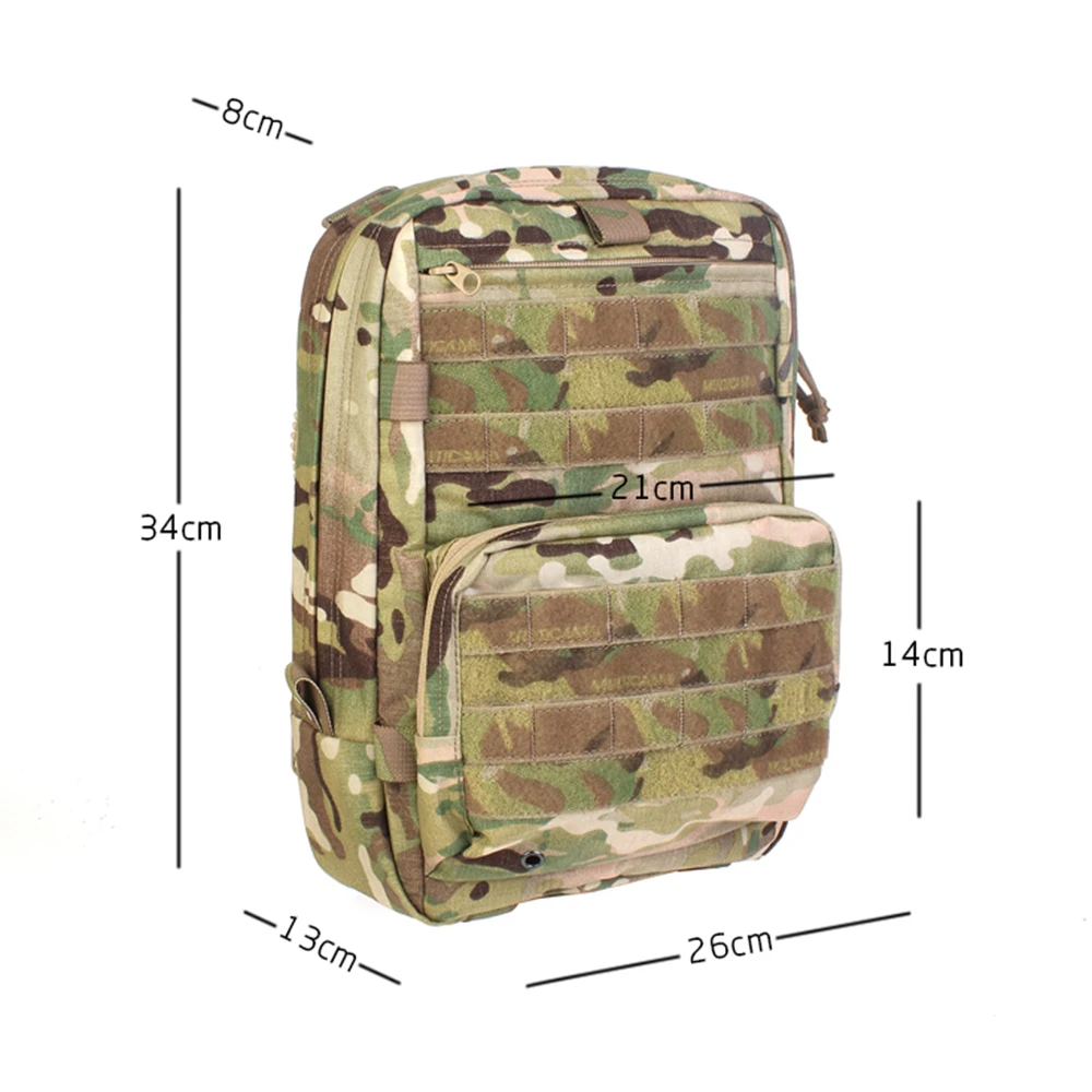 Chaleco táctico serie JPC-R mochila con cremallera mochila multiusos para JPC AVS SPC RS15 - imagen 5