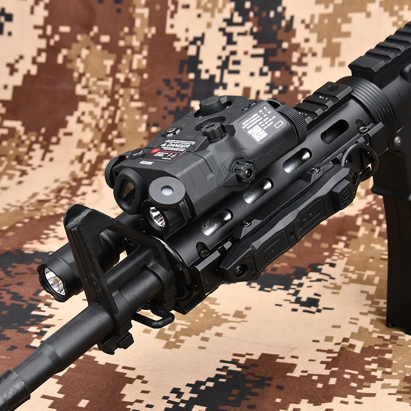 WADSN-caja de mira láser táctica PEQ-15 UHP PEQ15, luz LED IR M600C M600, linterna, equipo de caza Airsoft, lámpara apta de 20mm - imagen 3