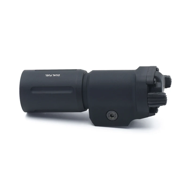 Modlit-linterna táctica OKW de doble cabezal, Luz LED de alta potencia de Metal, compatible con riel de pistola, Airsoft, lámpara de arma de caza, 18350 - imagen 3