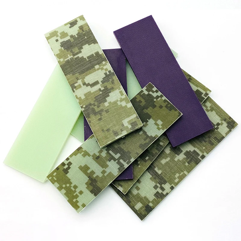 Placa de tablero de Material compuesto para cuchillo, herramientas EDC, básculas de mango, piezas de fabricación DIY, parches, 4 colores, 120x40x4mm, G10 G-10 - imagen 2