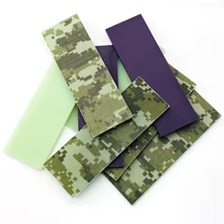 Placa de tablero de Material compuesto para cuchillo, herramientas EDC, básculas de mango, piezas de fabricación DIY, parches, 4 colores, 120x40x4mm, G10 G-10