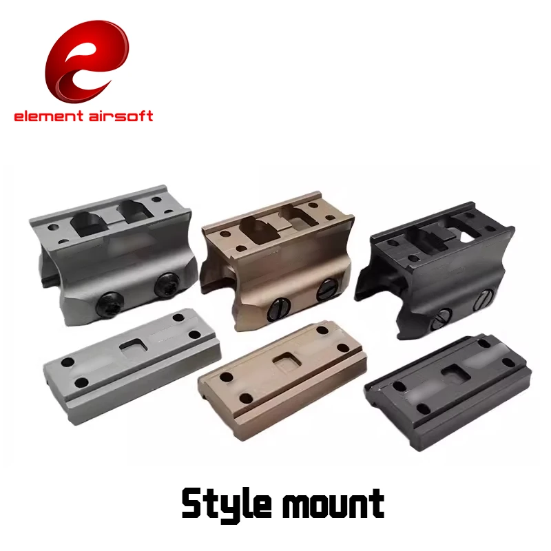 Soporte táctico de Metal MOR5 T01 T02, mira de punto rojo para Rifle de caza AR15 M4, soporte de alcance DD Riser, Base de montaje aumentada