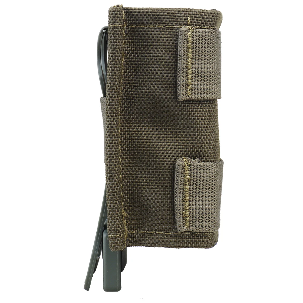 Bolsa para revistas Molle 7,62, bolsas individuales para Airsoft rápido con inserto de cuña Kydex, chaleco de caza, cinturón táctico, engranajes (tipo corto) - imagen 3