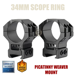 Shooin Optics Anillo Montaje Mira 34mm Riel Picatinny 20mm