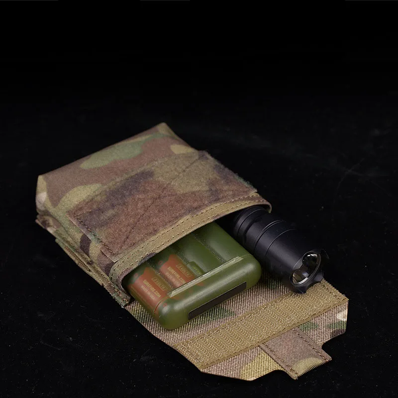 Bolsa táctica Molle para cinturón, bolsa para artículos diversos para caza al aire libre, Kit de supervivencia de emergencia para ciclismo, bolsa de almacenamiento - imagen 2