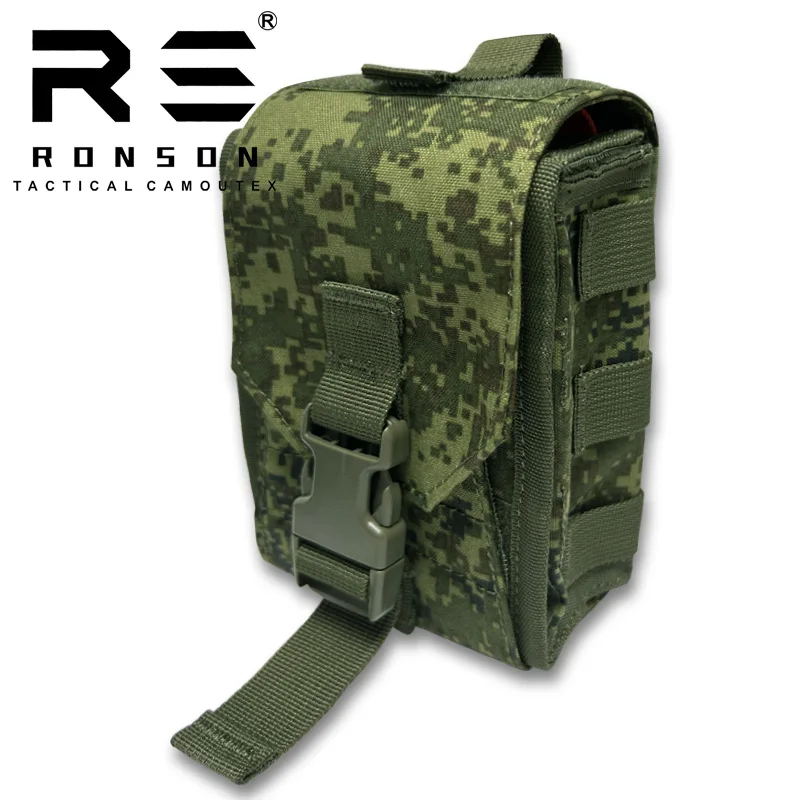 Bolsa de primeros auxilios médica de camuflaje táctico, bolsa de utilidad Compatible con MOLLE para supervivencia al aire libre y respuesta de emergencia - imagen 3