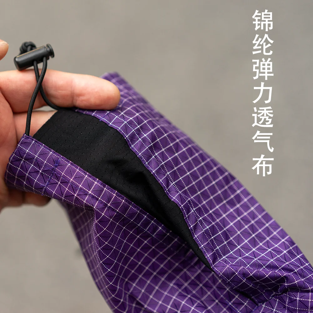 Bolsa con correa de hombro multifuncional ajustable elástica, bolsa colgante, bolsa para botella de agua externa para acampar, senderismo, mochila de trekking - imagen 4