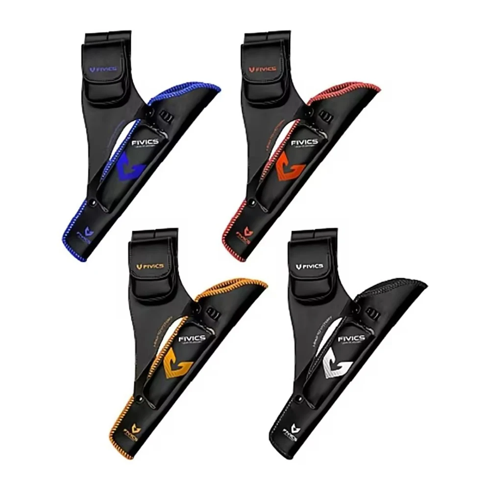 Carcaj de flecha de tiro con arco, soporte portátil de cuero Artificial de gran capacidad, bolsillo para disparar accesorios de caza al aire libre