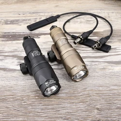 WADSN M300 M300A linterna SF enchufe Metal blanco LED luz de explorador 500 lúmenes adecuada para riel Picatinny estándar de 20mm