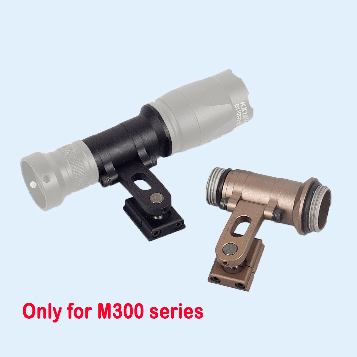 SureFire-interruptor táctico de Metal M300 M600 B C, linterna de caza, cubierta trasera, botón de presión de doble función, linterna Airsoft - imagen 2