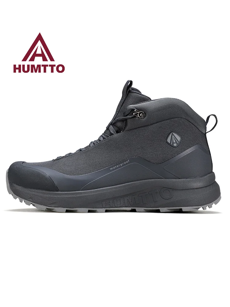 Zapatos de senderismo HUMTTO para hombre, zapatos de escalada para deportes al aire libre de invierno, zapatos de caza, zapatillas de Trekking cálidas para mujer, botas tácticas al tobillo - imagen 4