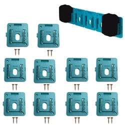 Soporte de batería para Makita/Bosch, estante de almacenamiento de batería de iones de litio de 18V, soporte de base de montaje en pared para Makita BL1860 BL1850 BL1840, 5/10 Uds.