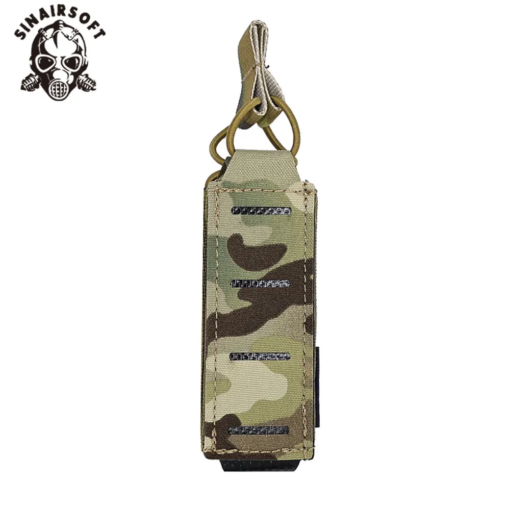 SINAIRSOFT táctico LSR 9mm Mag bolsa monomando Mag bolsa MOLLE corte con láser - imagen 4