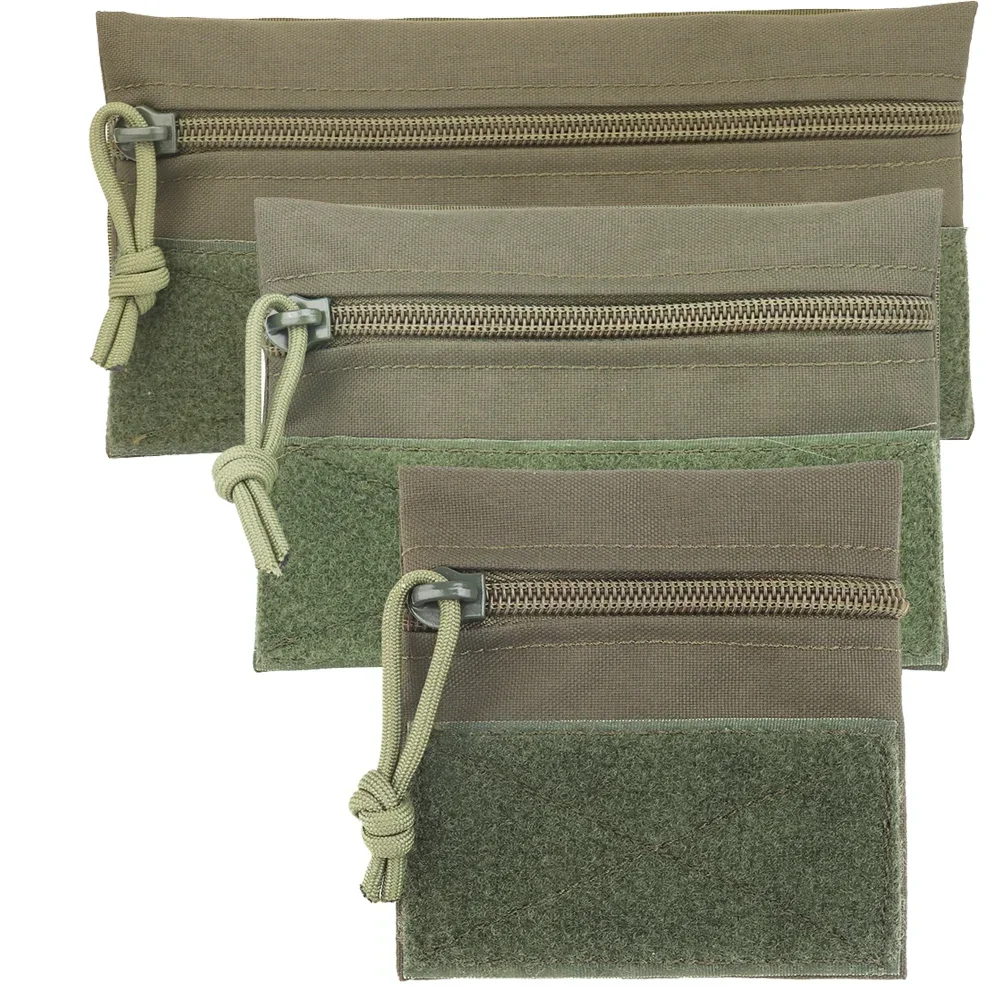 Bolsa táctica MOLLE con cierre de velcro para chaleco MK3/4