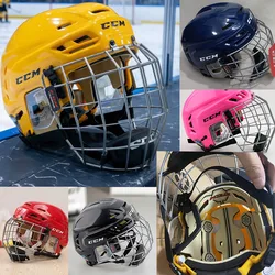 Protección profesional casco hockey sobre hielo para competición