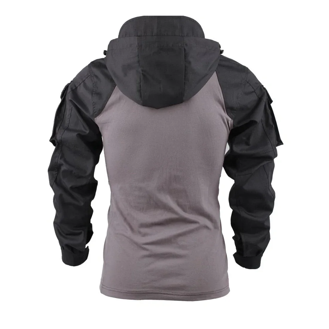 BACRAFT-camisa táctica para hombre y mujer, uniforme de combate, equipo al aire libre, accesorios tácticos, versión SP2, negro, gris, M, L, XL, XXL - imagen 2