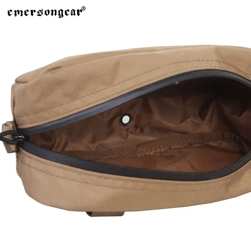 Emersongear-bolsa Molle ultraligera de 23x16cm, bolsa de herramientas táctica para senderismo, mochila de combate y caza, nailon para acampar