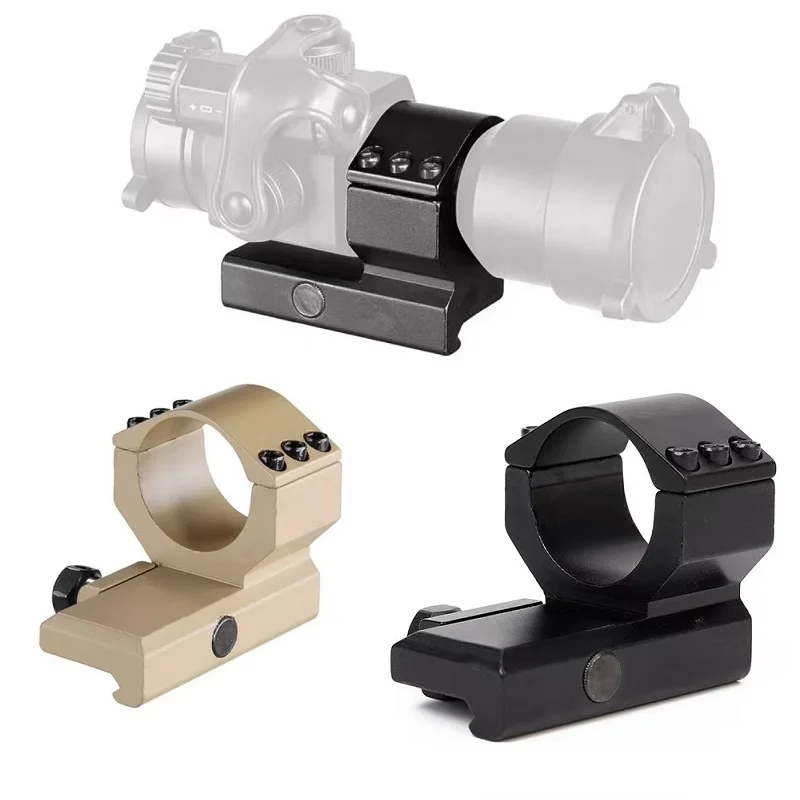 Abrazadera de linterna en forma de L, abrazadera de tubo, M2, punto rojo interno, brazo recto, alcance de juguete de bombardero de agua, 30mm