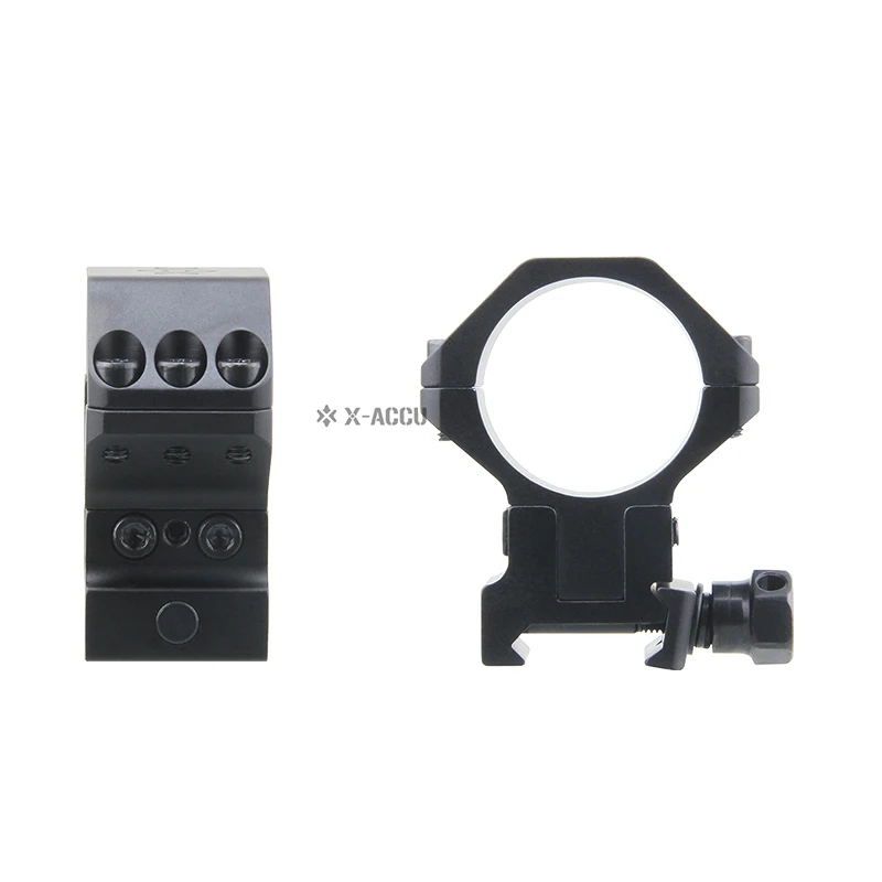 Óptica vectorial 30mm elevación ajustable Picatinny/anillos de alcance de riel de cola de turno soporte táctico para caza Airsoft - imagen 4