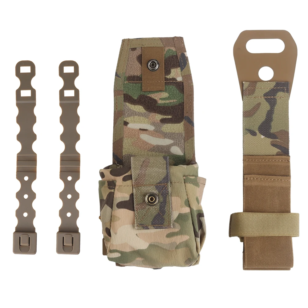 MOLLE-Kit médico táctico portátil de pequeña capacidad para caza al aire libre, riñonera de primeros auxilios IFAK, bolsa de herramientas de supervivencia de liberación rápida - imagen 5