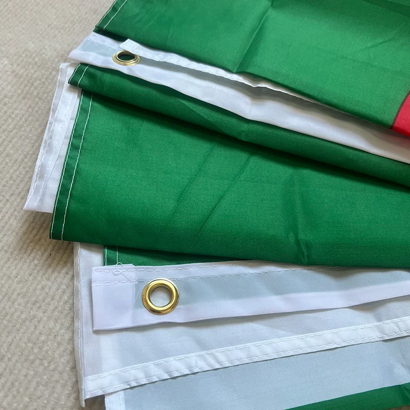 Bandera de Argelia colgante de alta calidad, 90x150cm, 100% poliéster, decoración - imagen 5