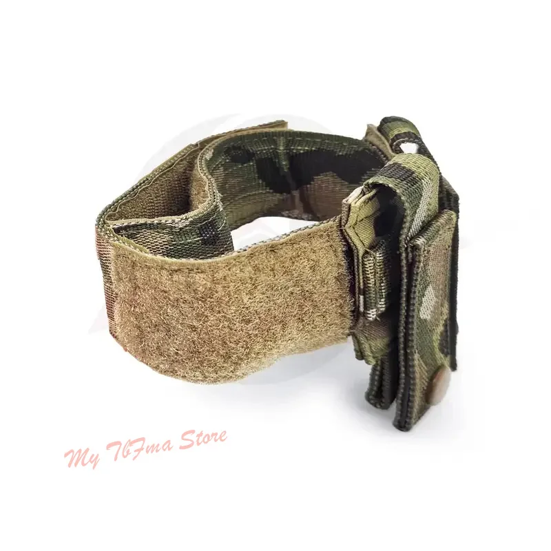 Soporte estabilizador de pistola estilo EI, cinturón de liberación rápida, correa fija para captura de pistola, vendaje táctico, correa de sujeción MOLLE - imagen 2