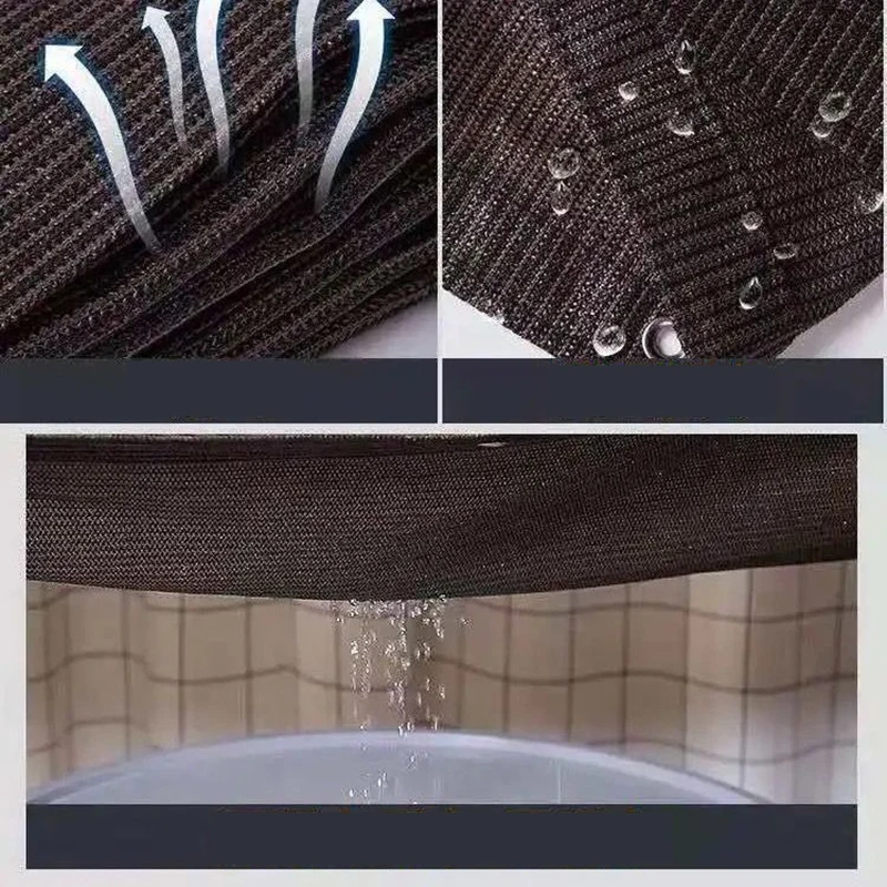 Refugio solar para jardín, sombrilla de vela de color caqui, bloque Uv, duradero, Anti-Uv, rectangular, para balcón, 2x6, 8, 10, 3x5, 4x4, 5x5, 8x10 - imagen 5